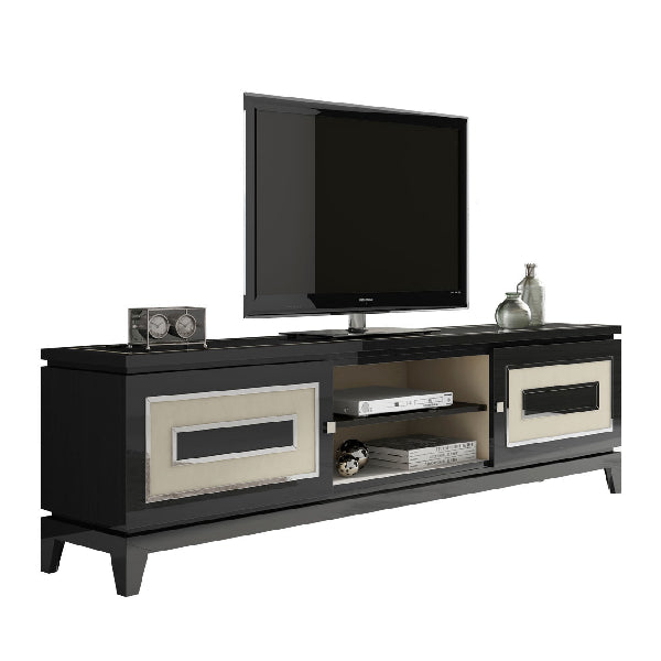 Chic Media Console for Modern Living Areas