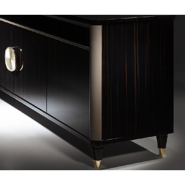 Stylish Media Console with Elegant Detailing