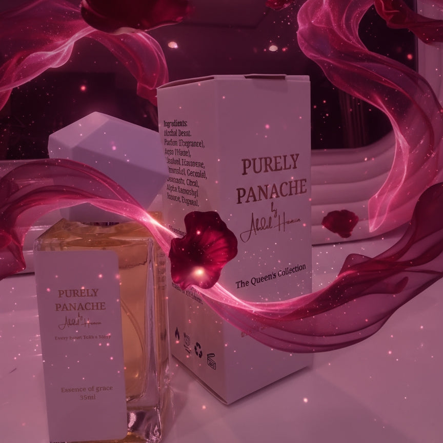 Purely Panache Velvet Kiss – 50ml Extrait de Parfum | Sweet Fruity Floral Women’s Perfume | Long Lasting