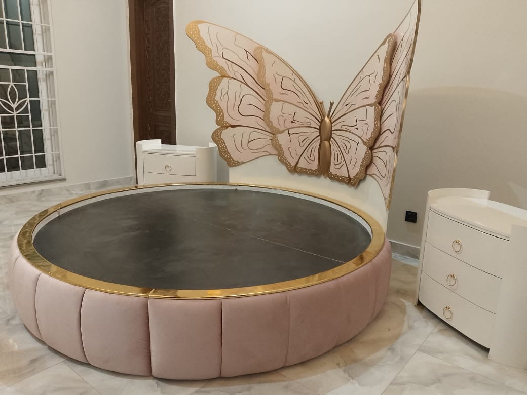 Butterfly Round Bedroom