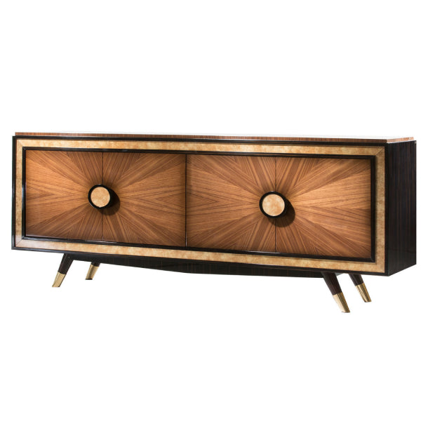 Designer Media Console with Art Deco Inspiration – High-quality home furnishing