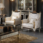 Luxurious Armchair with Exquisite Detailing