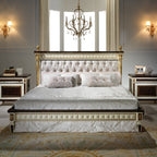 Opulent Upholstered Bed with Exquisite Detailing