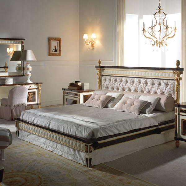Opulent Upholstered Bed with Exquisite Detailing