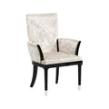 Elegant High-Back Armchair with Luxurious Upholstery