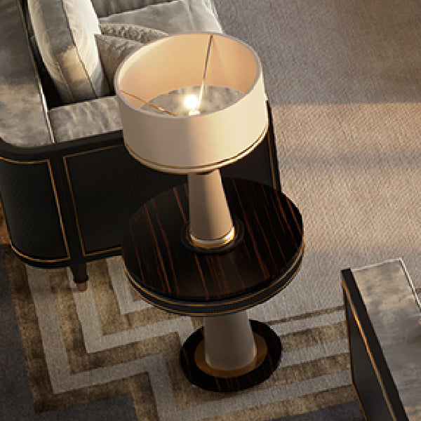 Elegant Round Table with Modernist Design