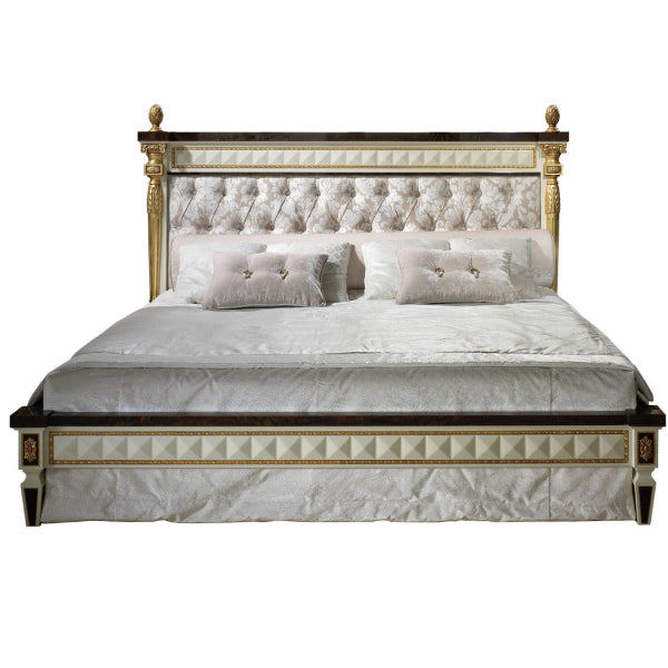 Opulent Upholstered Bed with Exquisite Detailing