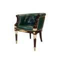 Luxurious Leather Armchair with Classic Design