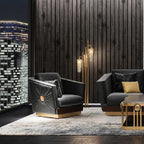 Contemporary Armchair with Luxurious Upholstery and Modern Design