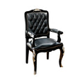 Luxurious Tufted Armchair with Opulent Detailing