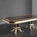 Sophisticated Rectangular Dining Table with Elegant Detailing