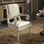 Elegant Upholstered Armchair with Timeless Appeal