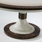 Chic Round Dining Table with Elegant Design and Unique Features