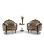 Opulent Accent Chair with Luxurious Detailing