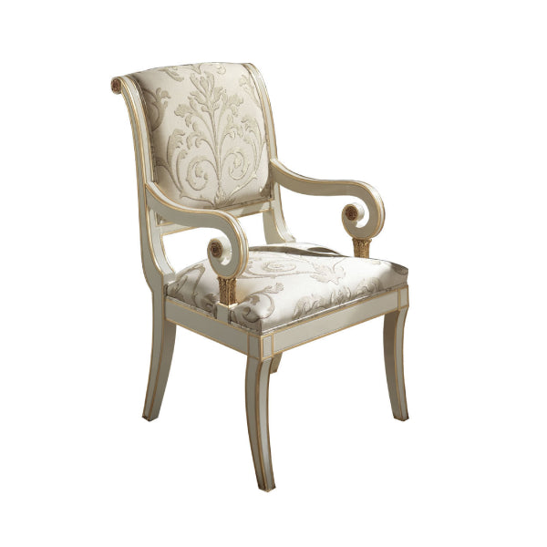 Elegant Upholstered Armchair with Timeless Appeal