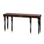 Sophisticated Console Table with Artistic Flair
