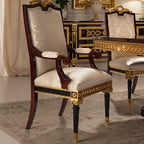 Sophisticated Dining Chairs with Exquisite Detailing