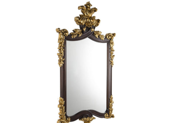 Elegant Baroque-Style Mirror with Rich Detailing – High-quality home furnishing
