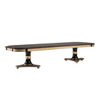Sophisticated Rectangular Dining Table with Exquisite Inlay