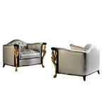 Majestic Armchair with Opulent Design and Luxurious Comfort