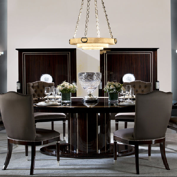 Sophisticated Dining Room with Luxurious Accents