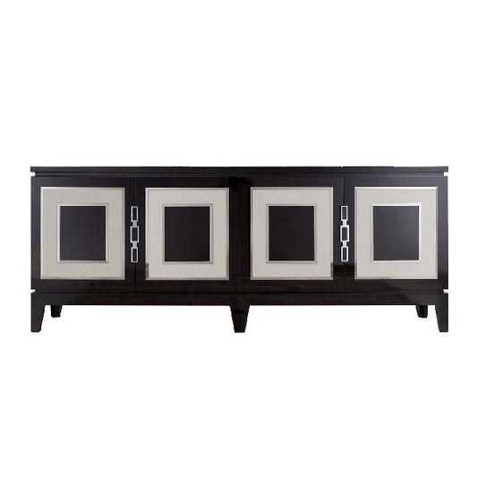 Chic media console with modern design – High-quality home furnishing