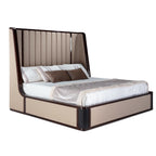 Contemporary Platform Bed with Bold Design