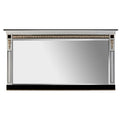 Luxurious Horizontal Mirror with Ornate Detailing