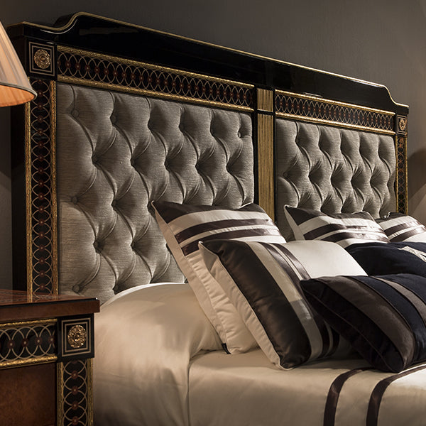 Sophisticated Upholstered Bed with Elegant Detailing