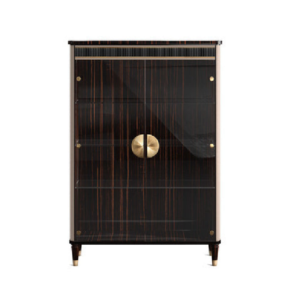 Elegant Glass Display Cabinet with Modern Design