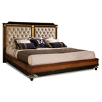 Sophisticated Upholstered Bed with Elegant Detailing