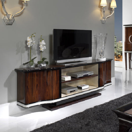 Elegant Media Console with Luxurious Accents – High-quality home furnishing