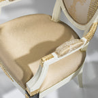 Regal Upholstered Armchair with Exquisite Details