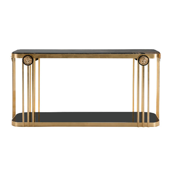 Glamorous Console Table with Art Deco Inspiration