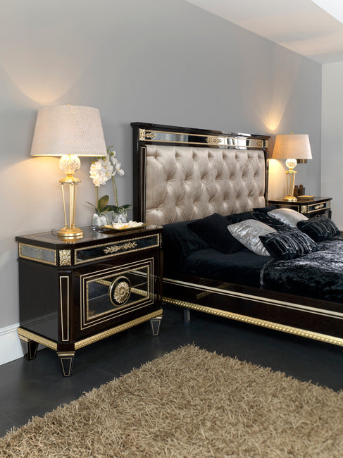 Elegant Nightstand: A Blend of Luxury and Functionality