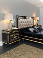 Elegant Nightstand: A Blend of Luxury and Functionality