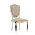 Exquisite Shield-Back Dining Chair with Luxurious Details