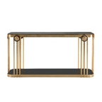 Glamorous Console Table with Art Deco Inspiration
