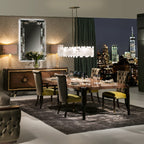 Elegant Modern Dining Room with Stunning City Views