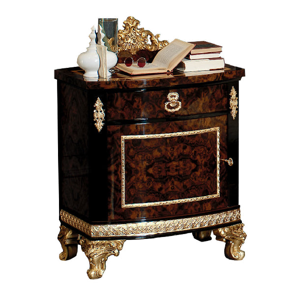 Exquisite Nightstand: A Touch of Elegance and Functionality