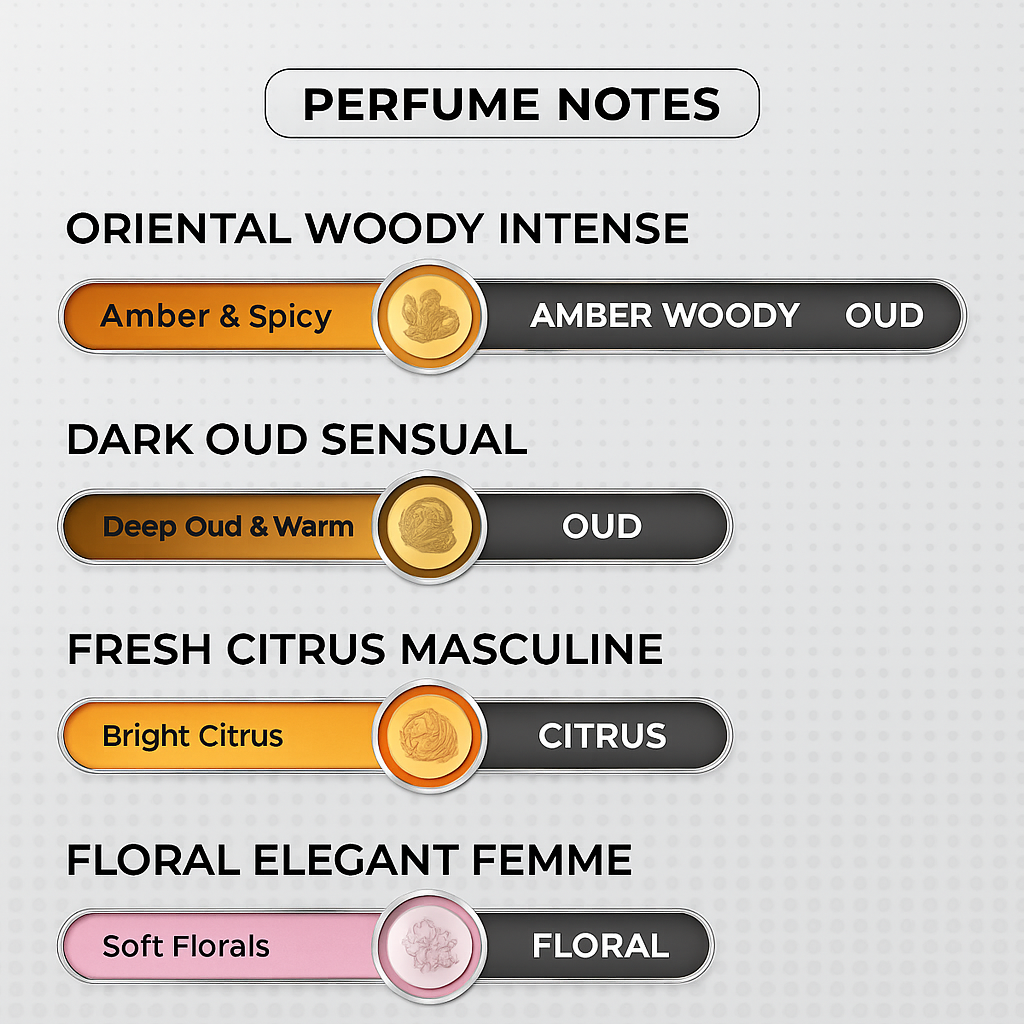 Purely Panache Luxury Perfume Discovery Set – 4 × 15ml Extrait de Parfum | Unisex