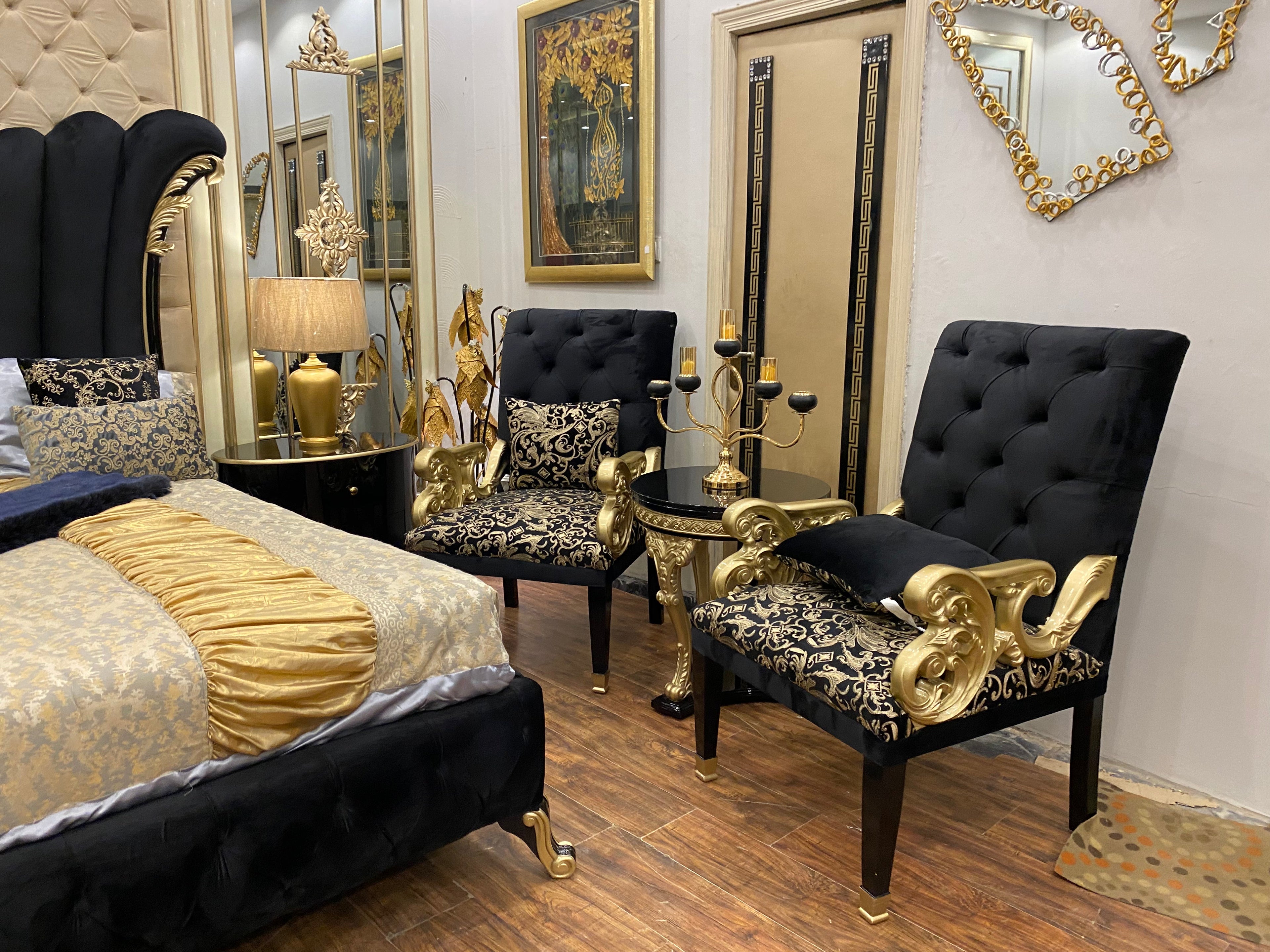 Avlion Black Classic King Set