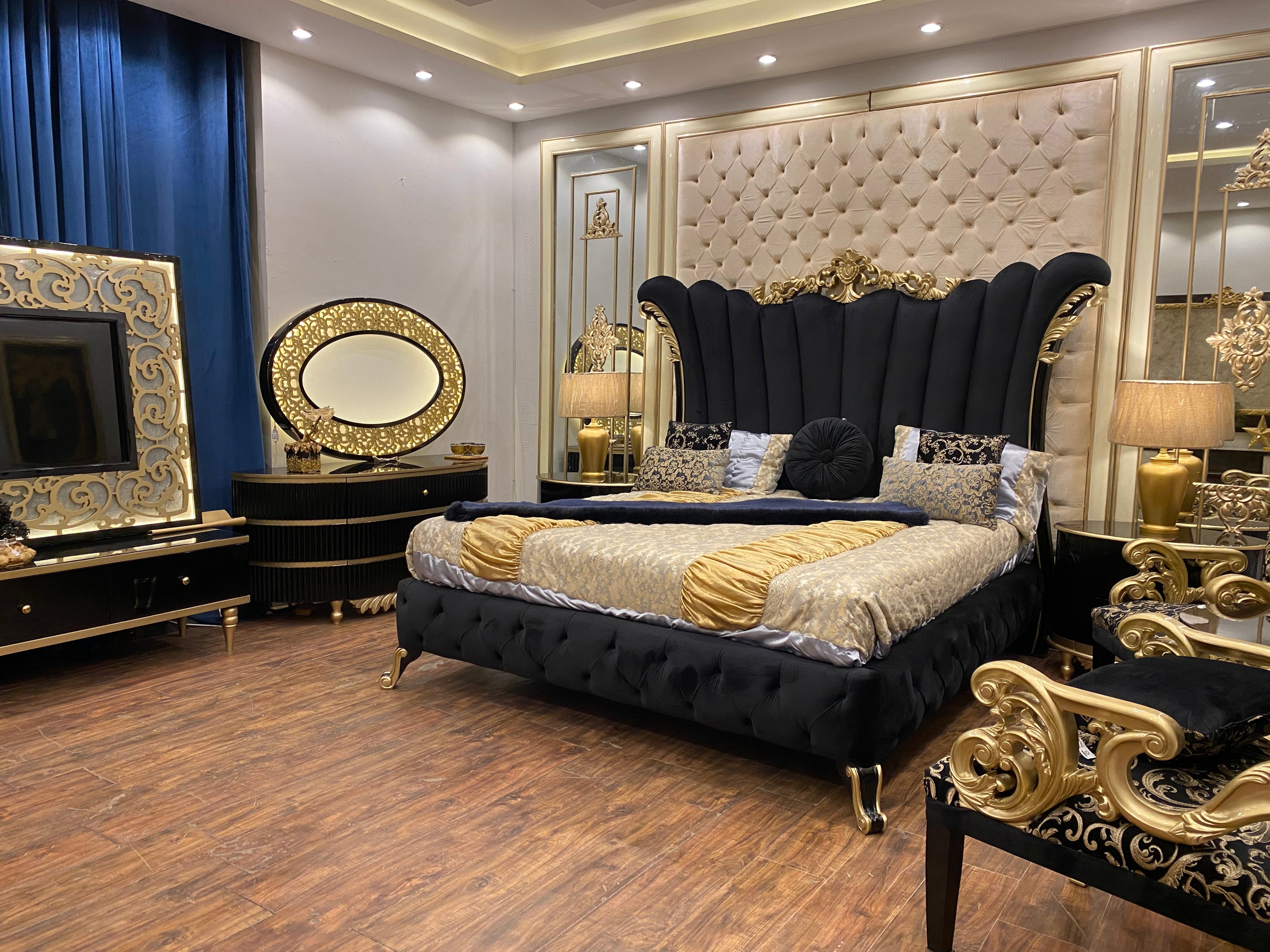 Avlion Black Classic King Set