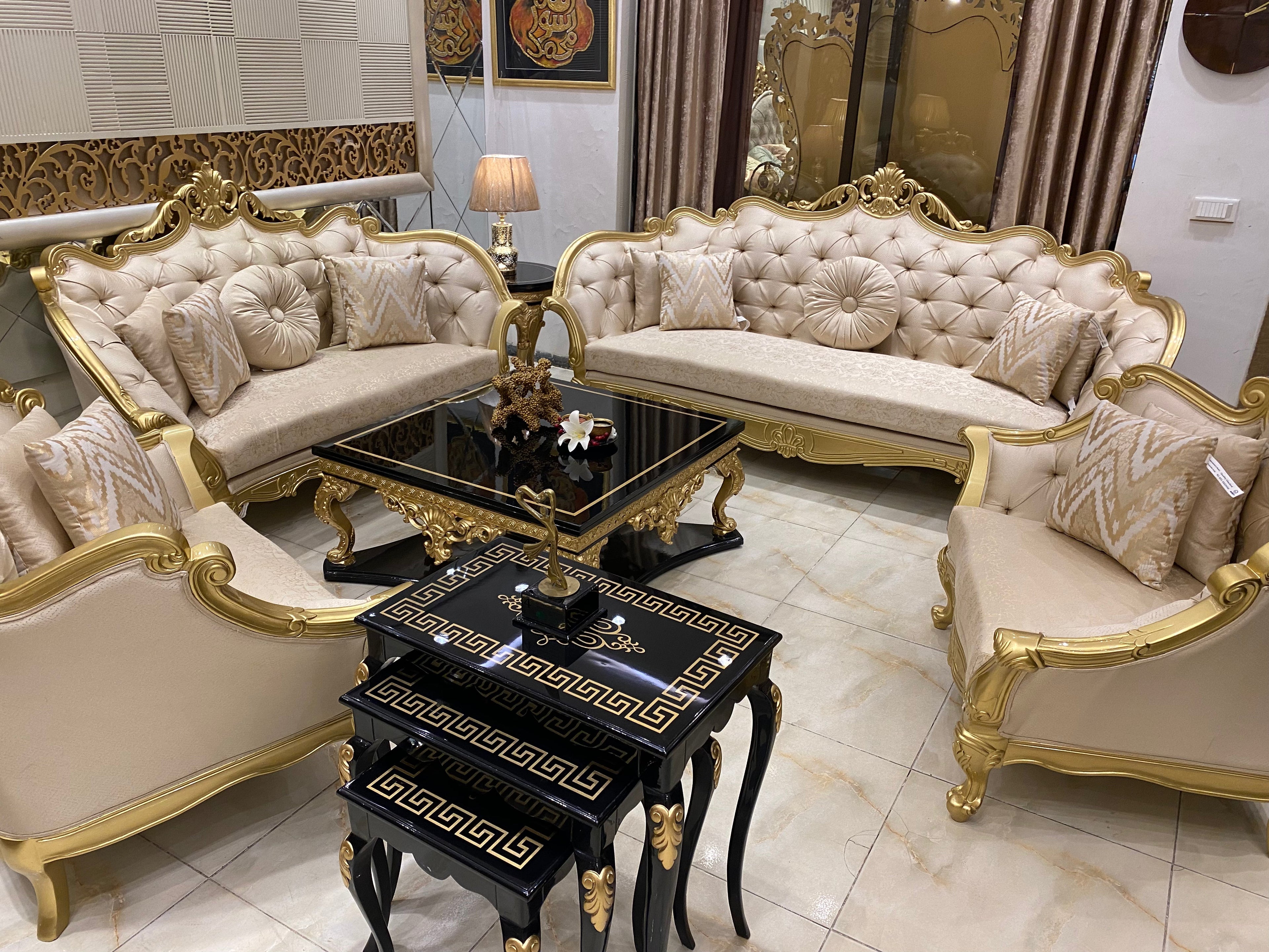 Antalya Classic Sofa Set