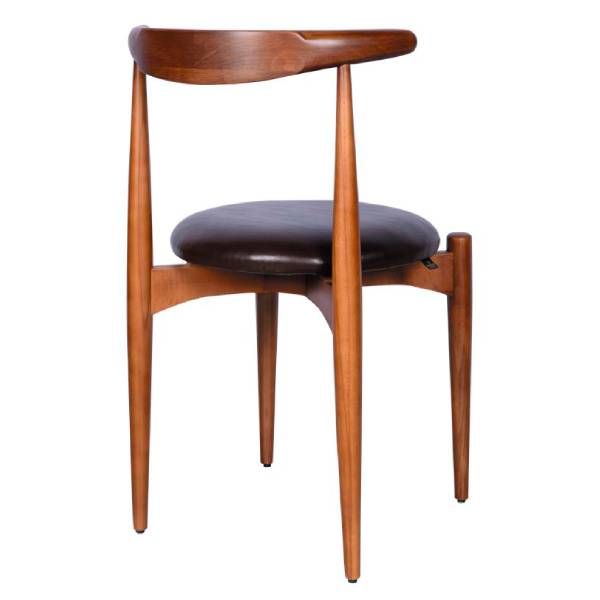 Elegant Wooden Dining Chair: Stylish Comfort for Your Space