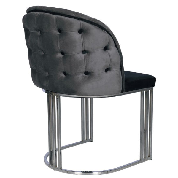 Elegant Simplicity: The Stylish Button-Tufted Dining Chair