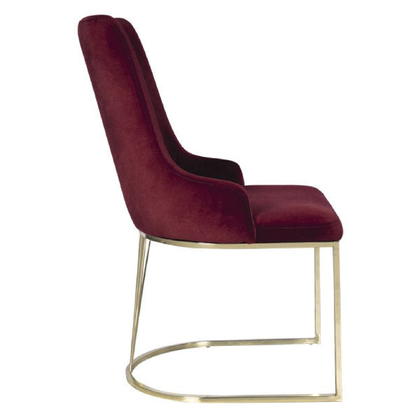 Sophisticated Serenity: The Elegant High-Back Dining Chair