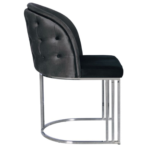 Elegant Simplicity: The Stylish Button-Tufted Dining Chair