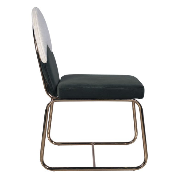 Contemporary Elegance: The Chic Dual-Tone Dining Chair