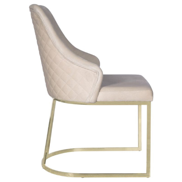 Modern Elegance: The Chic Quilted Accent Chair